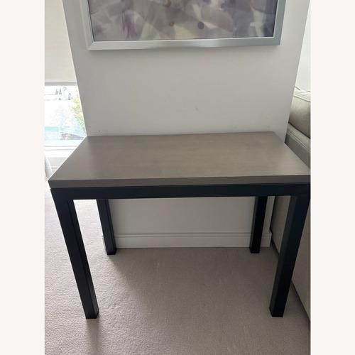 Used Room & Board Dark Brown Wood Side Table for sale on AptDeco