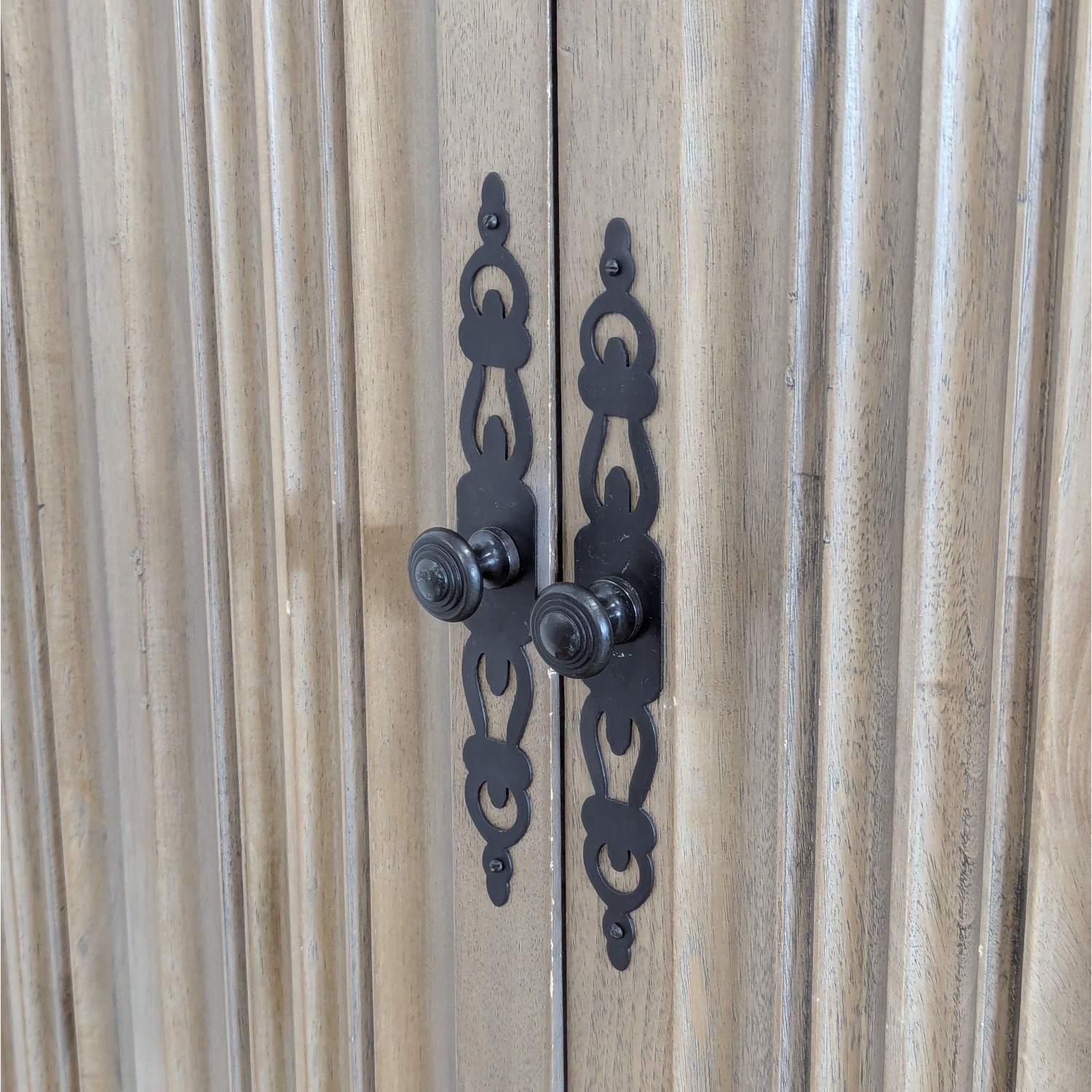 Wood Cabinet on Metal Base - image-10