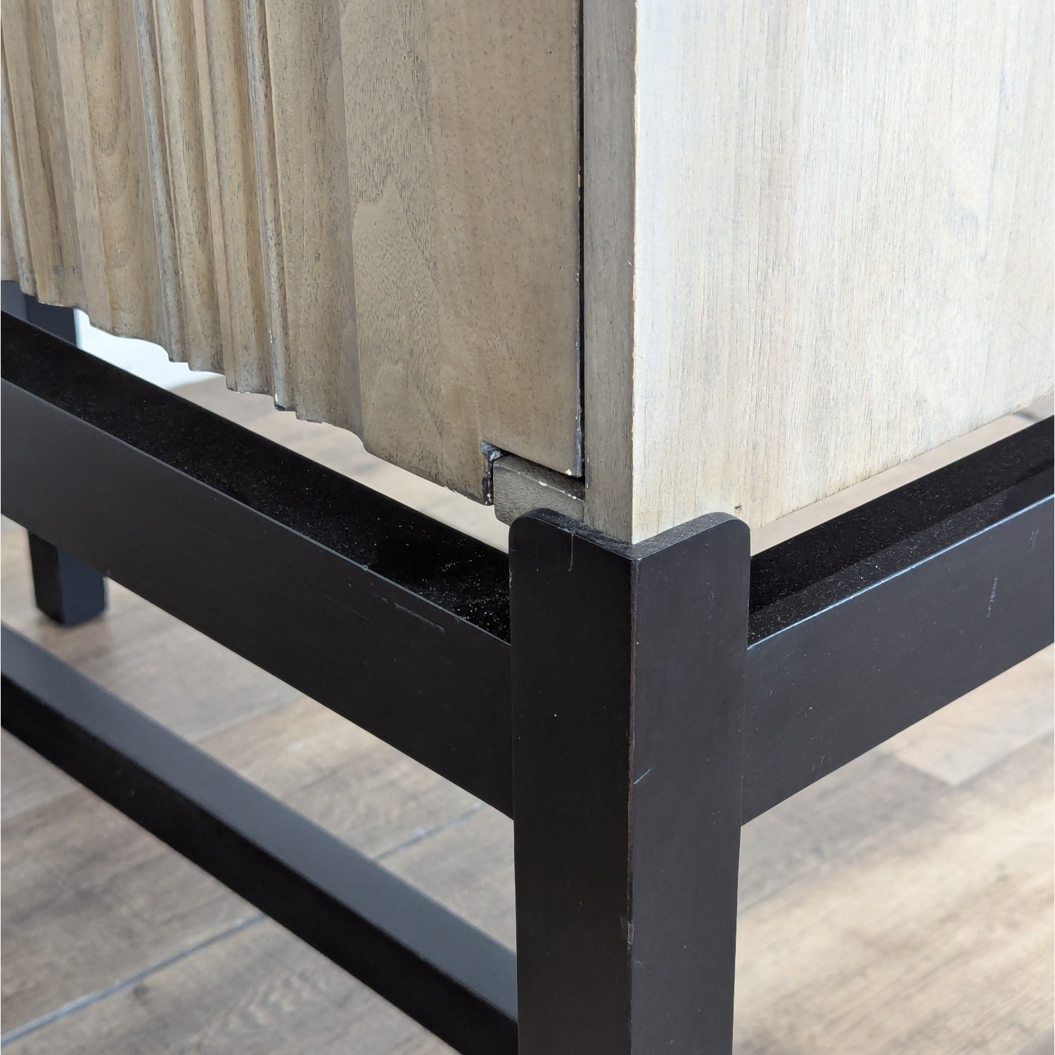 Wood Cabinet on Metal Base - image-9