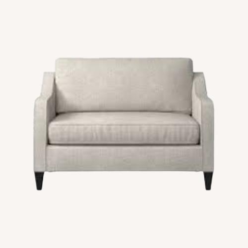 Used West Elm Light Gray Sleeper Sofa for sale on AptDeco