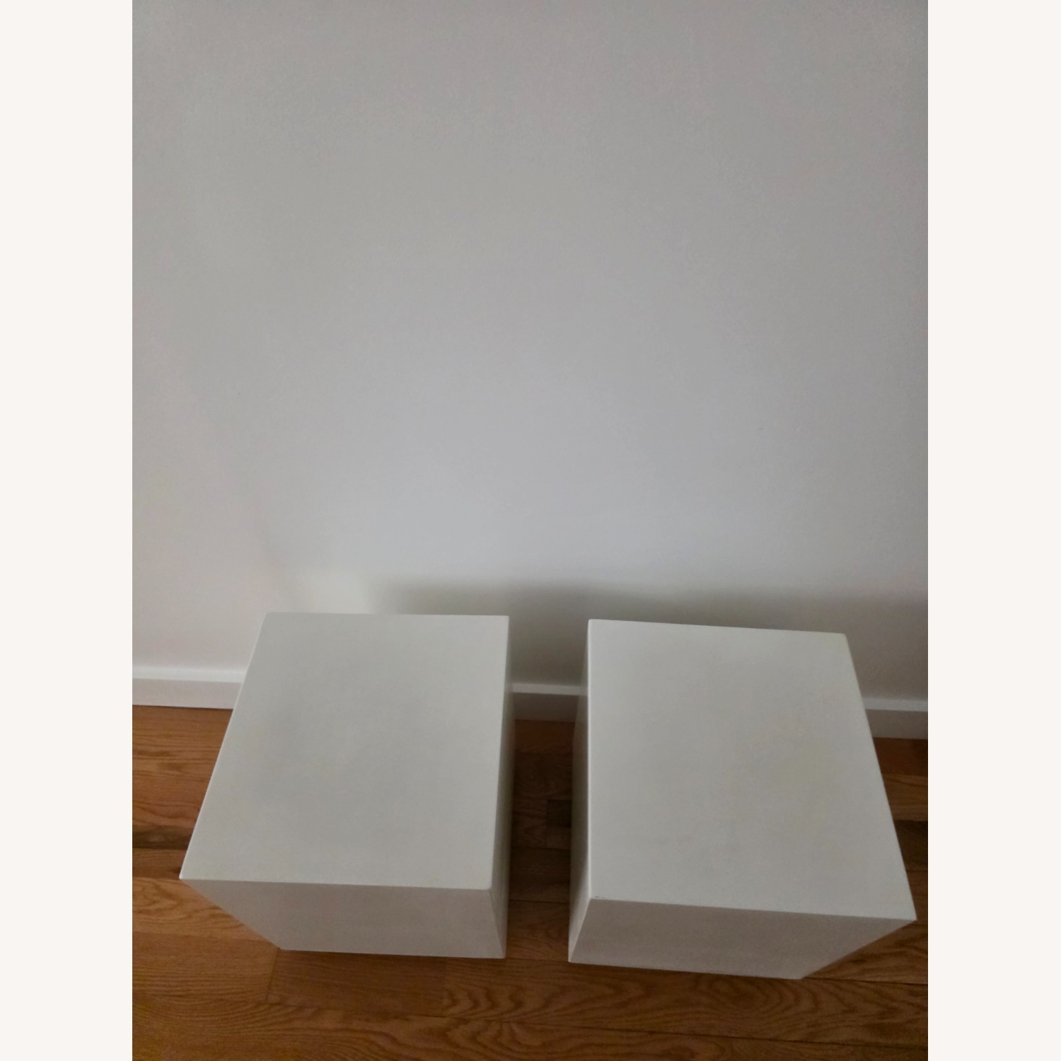 CB2 Ivory Cement Natural Concrete Side Table - image-2