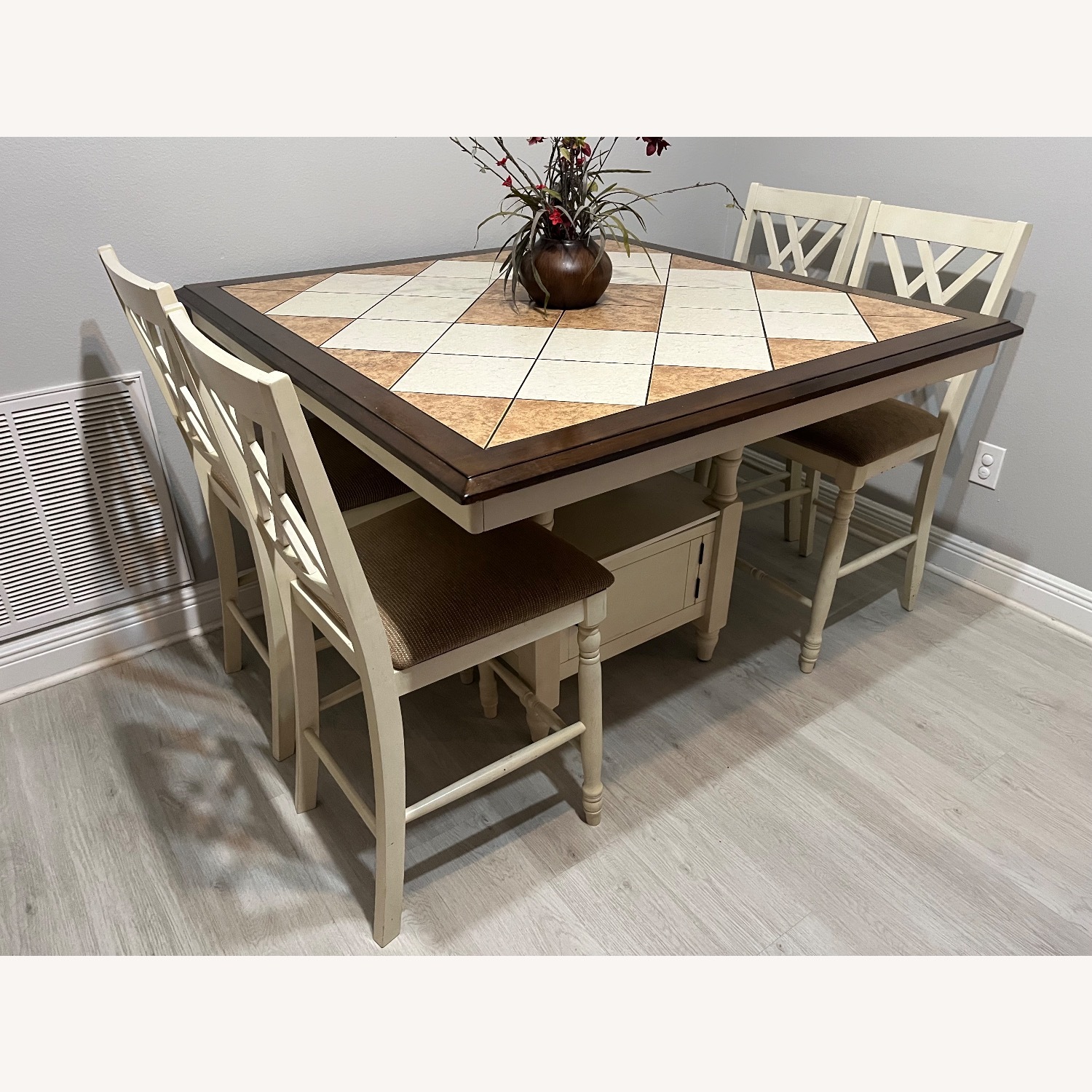 Beige and Brown Table - image-4