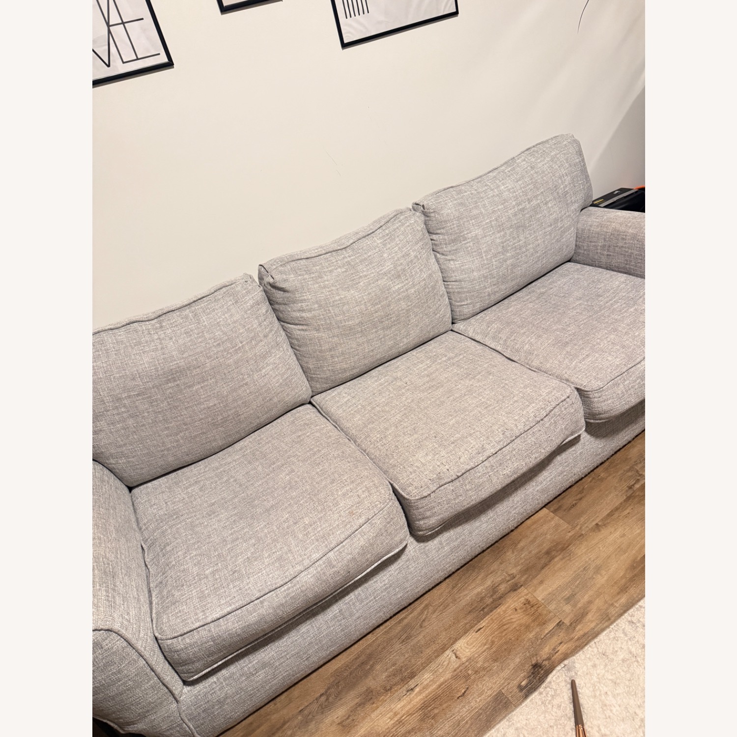 Andover Mills Light Gray 3+ Seater Sofa - image-2