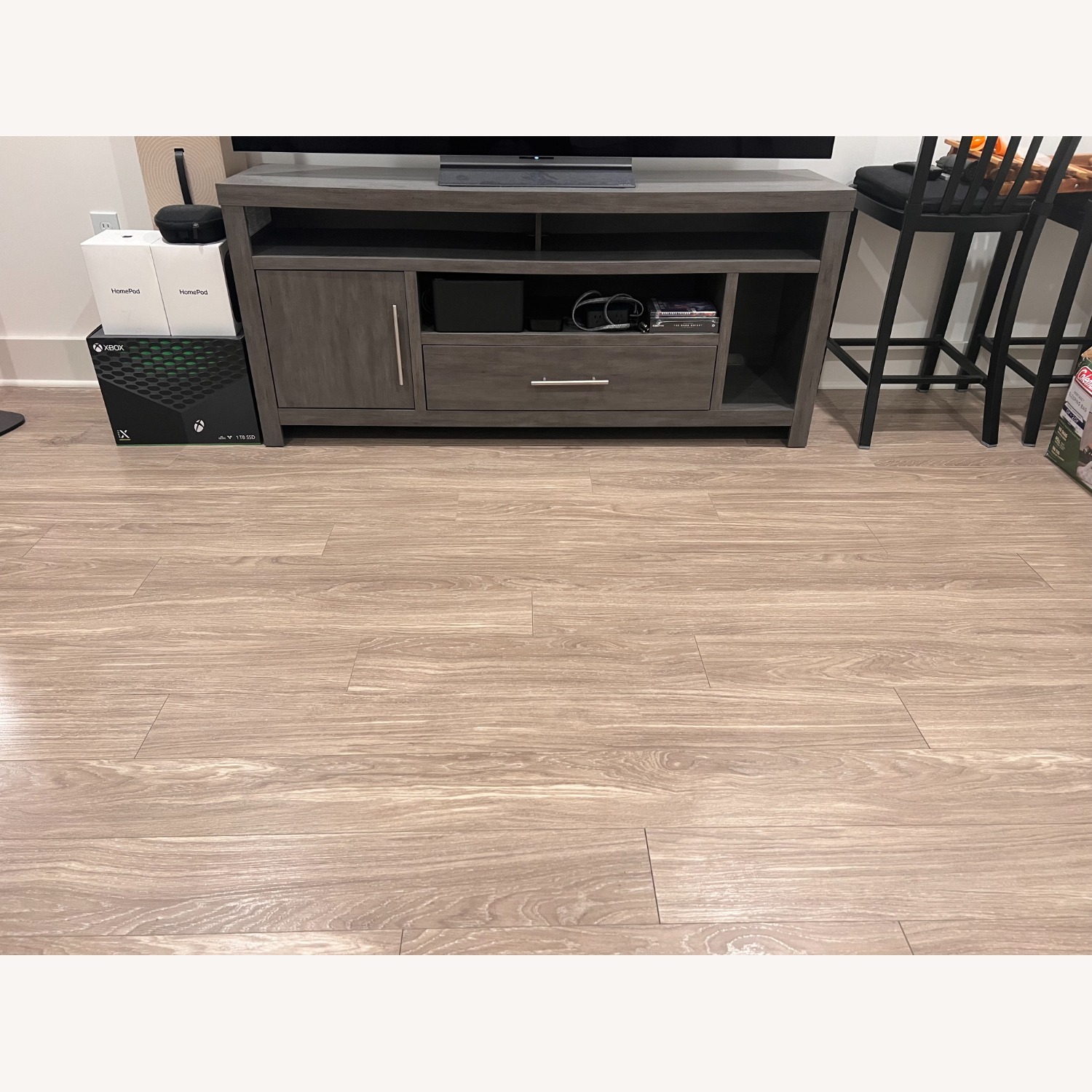 Insignia™ Gaming TV Stand Up to 65 Gray - image-1