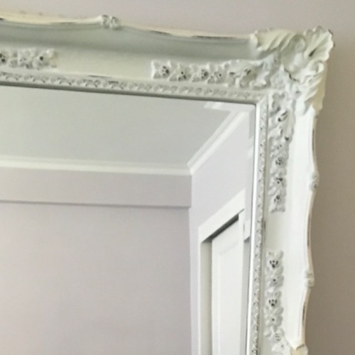 Used White Floor Mirror for sale on AptDeco