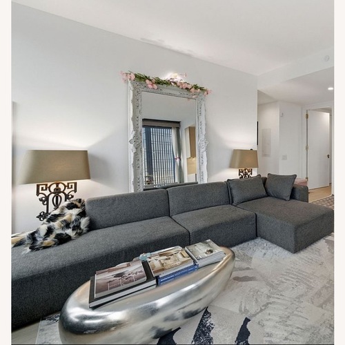 Used White Floor Mirror for sale on AptDeco