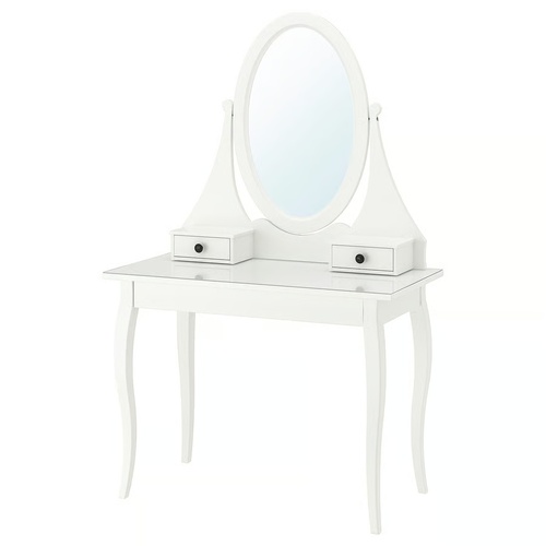 Used IKEA Hemnes Dressing Table with Mirror for sale on AptDeco
