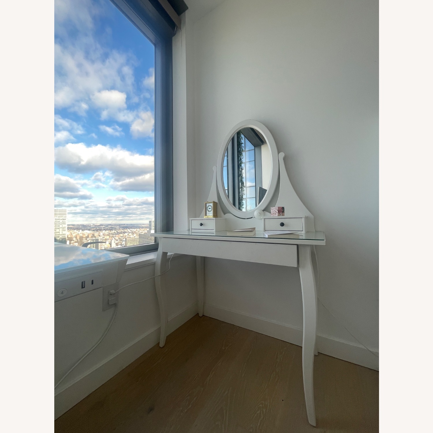 IKEA Hemnes Dressing Table with Mirror - image-7