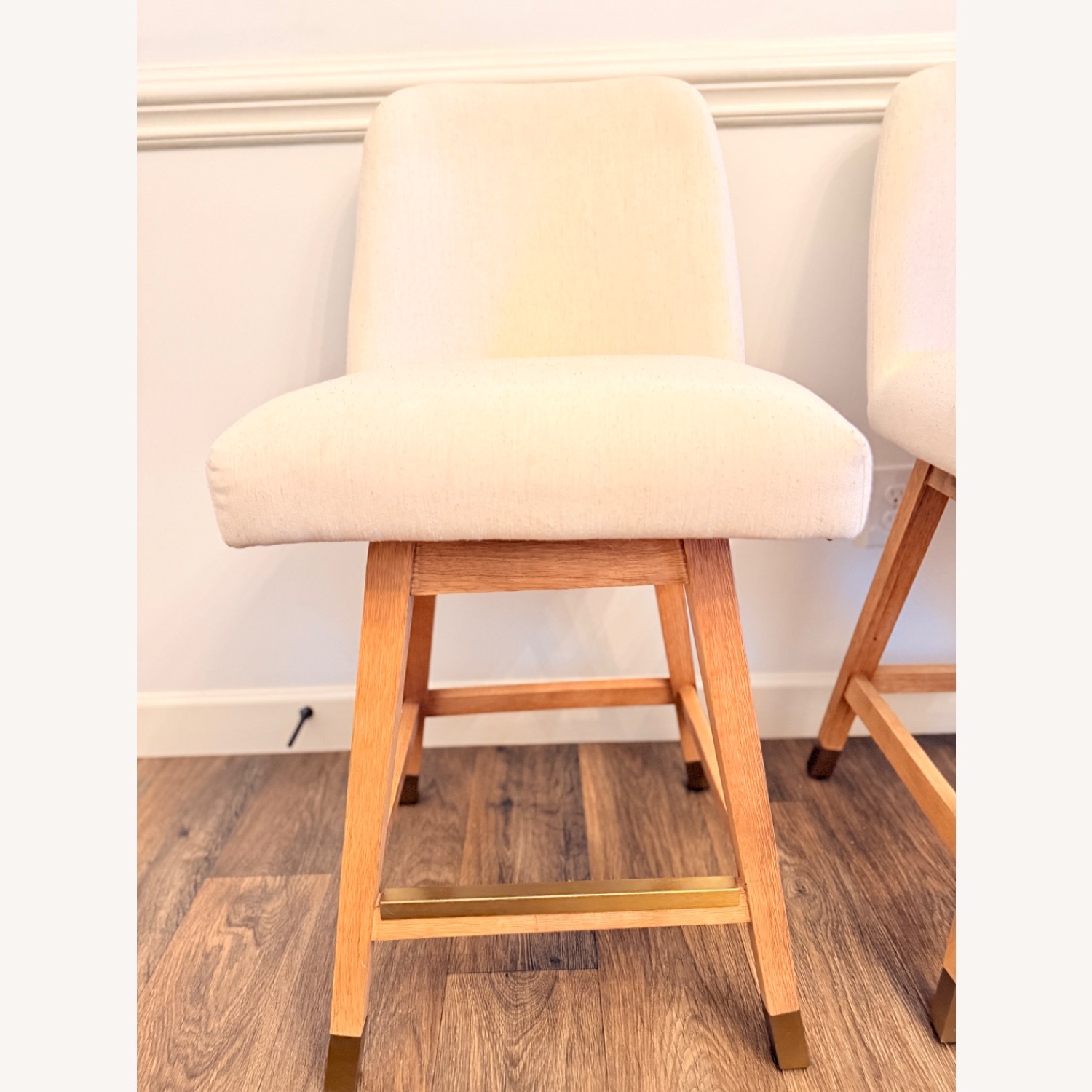 Serena & Lily Natural Wood Stools - image-6