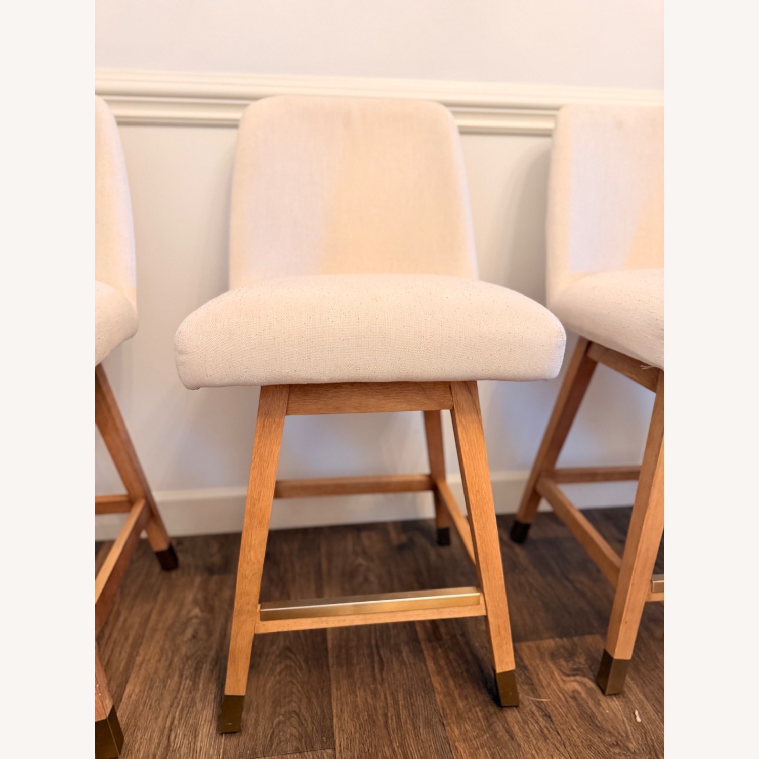 Serena & Lily Natural Wood Stools - image-7