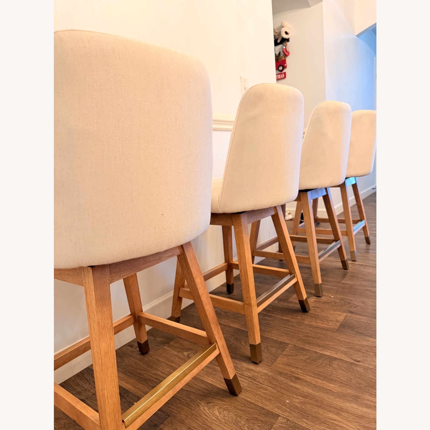 Serena & Lily Natural Wood Stools - image-8