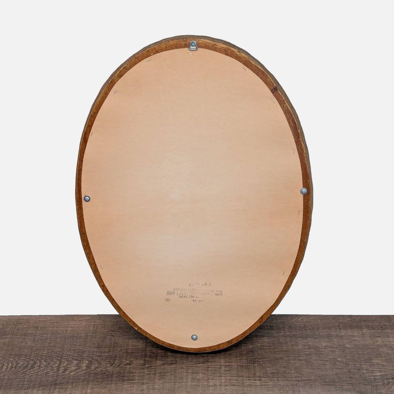 Art Light Company Carved Oval Mirror - image-2