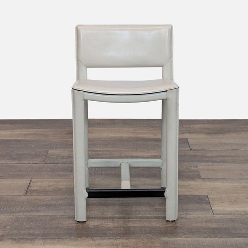 Used Leather Bar Stool for sale on AptDeco