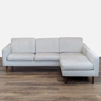 EQ3 Modern Joan 2-Piece Sectional Sofa 