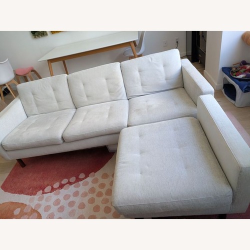 Used EQ3 Modern Joan 2-Piece Sectional Sofa  for sale on AptDeco