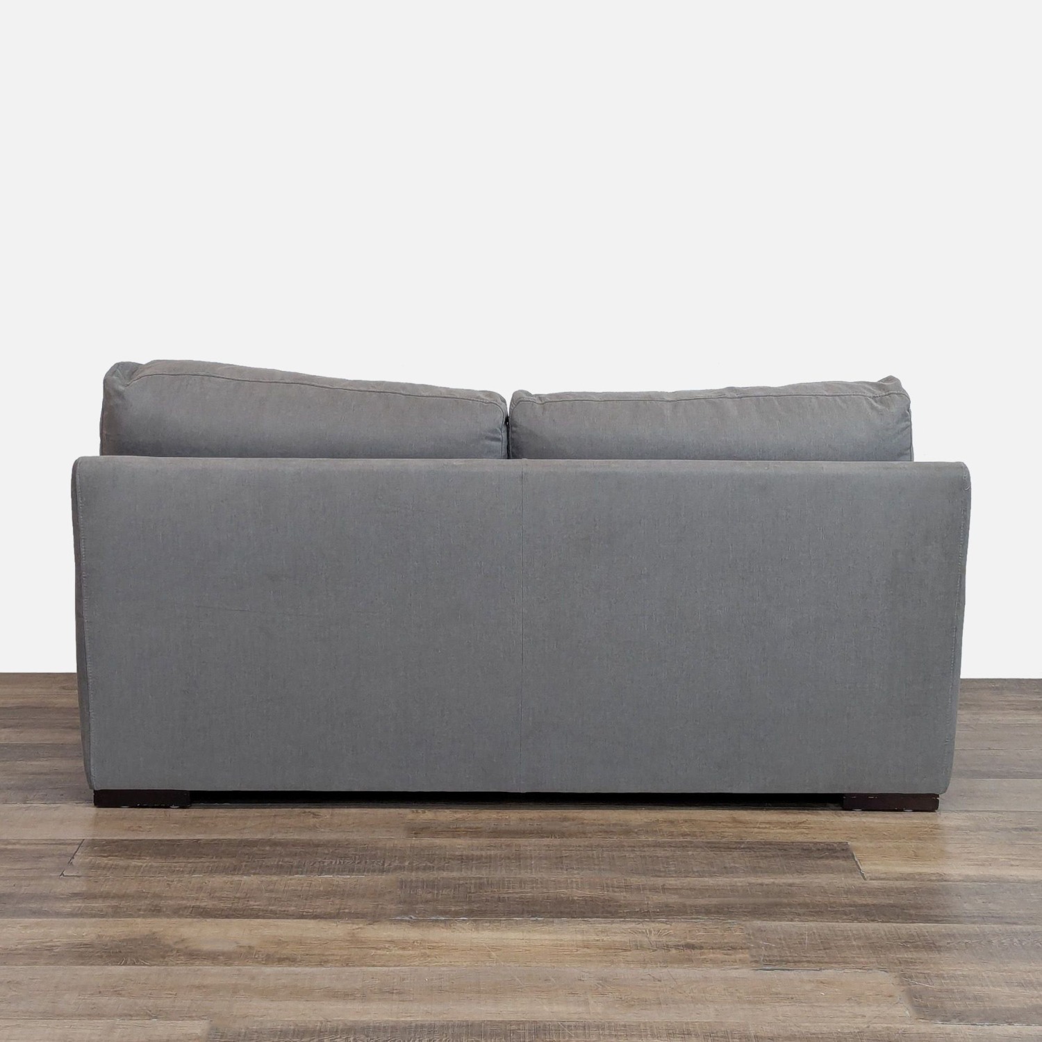 Contemporary Loveseat with Track Arms	 - image-5
