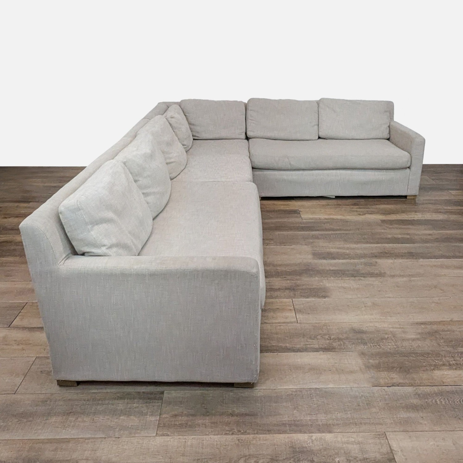 Restoration Hardware Belgian Sectional Sofa - image-3