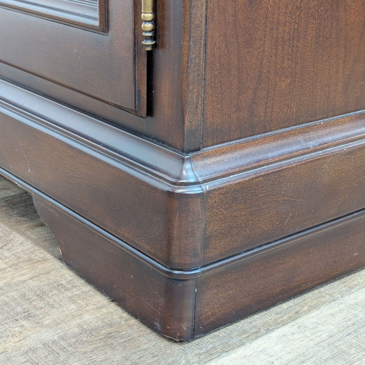 Dark Brown Wood Sideboard - image-10
