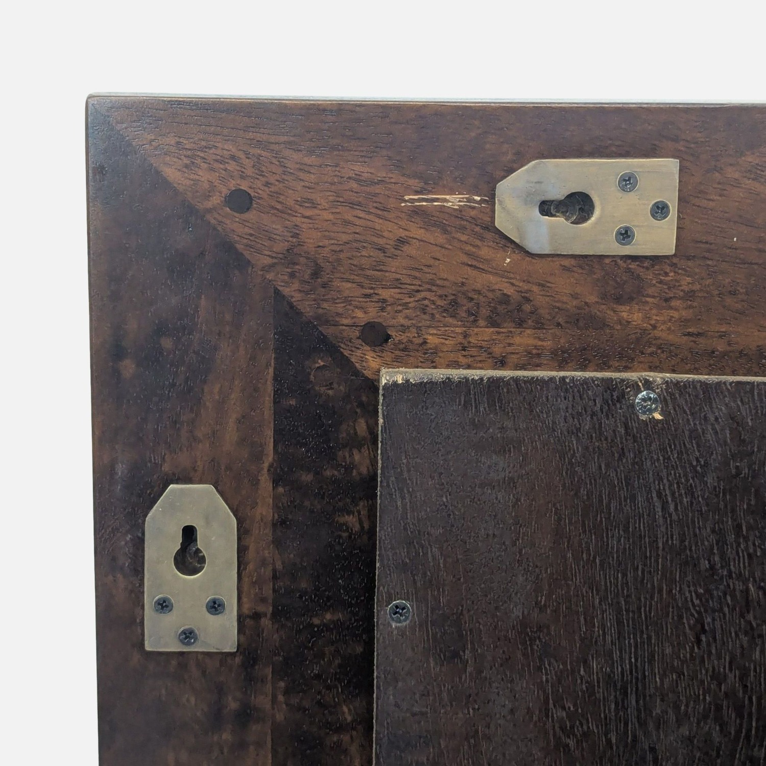 Crate & Barrel Wood Framed Wall Mirror - image-5