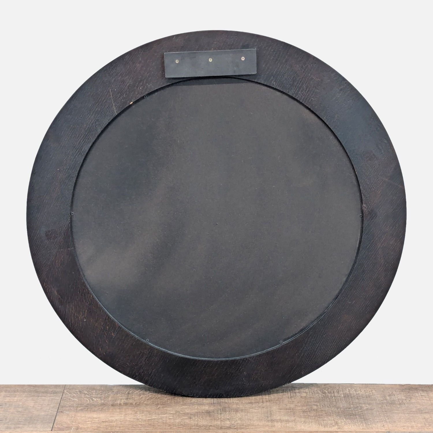 Crate & Barrel Wood Framed Wall Mirror - image-1