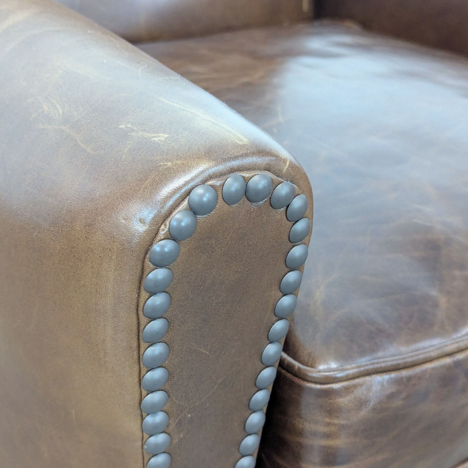 Restoration Hardware 1920‚Äôs French Camelback Armchair - image-8