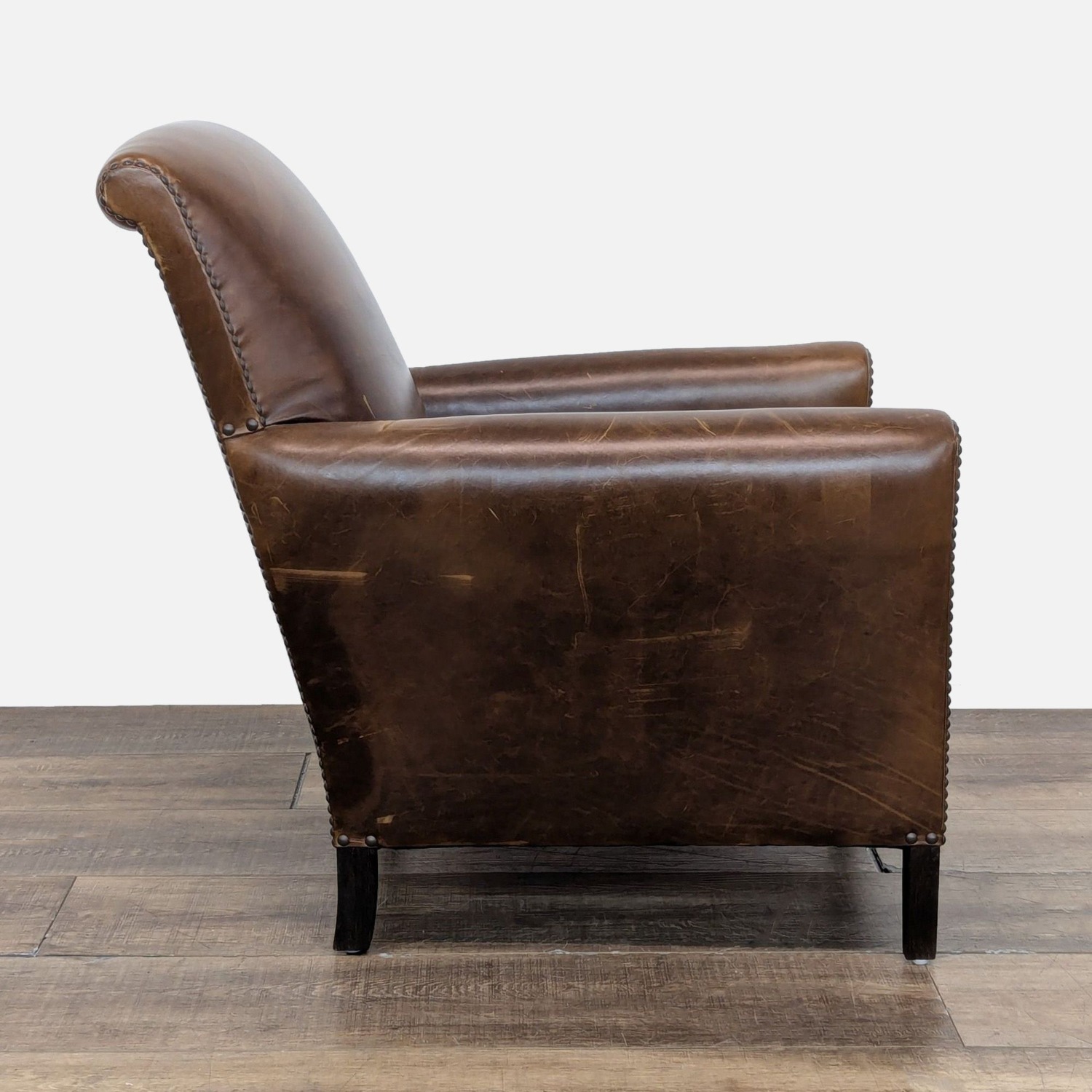 Restoration Hardware 1920‚Äôs French Camelback Armchair - image-3