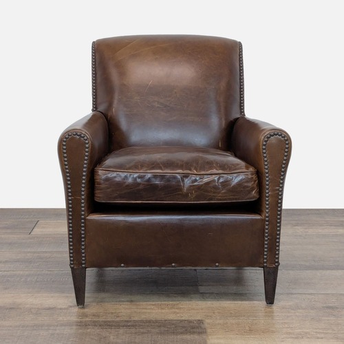 Used Restoration Hardware 1920‚Äôs French Camelback Armchair for sale on AptDeco
