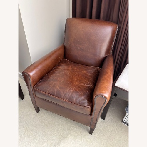 Used Restoration Hardware 1920‚Äôs French Camelback Armchair for sale on AptDeco