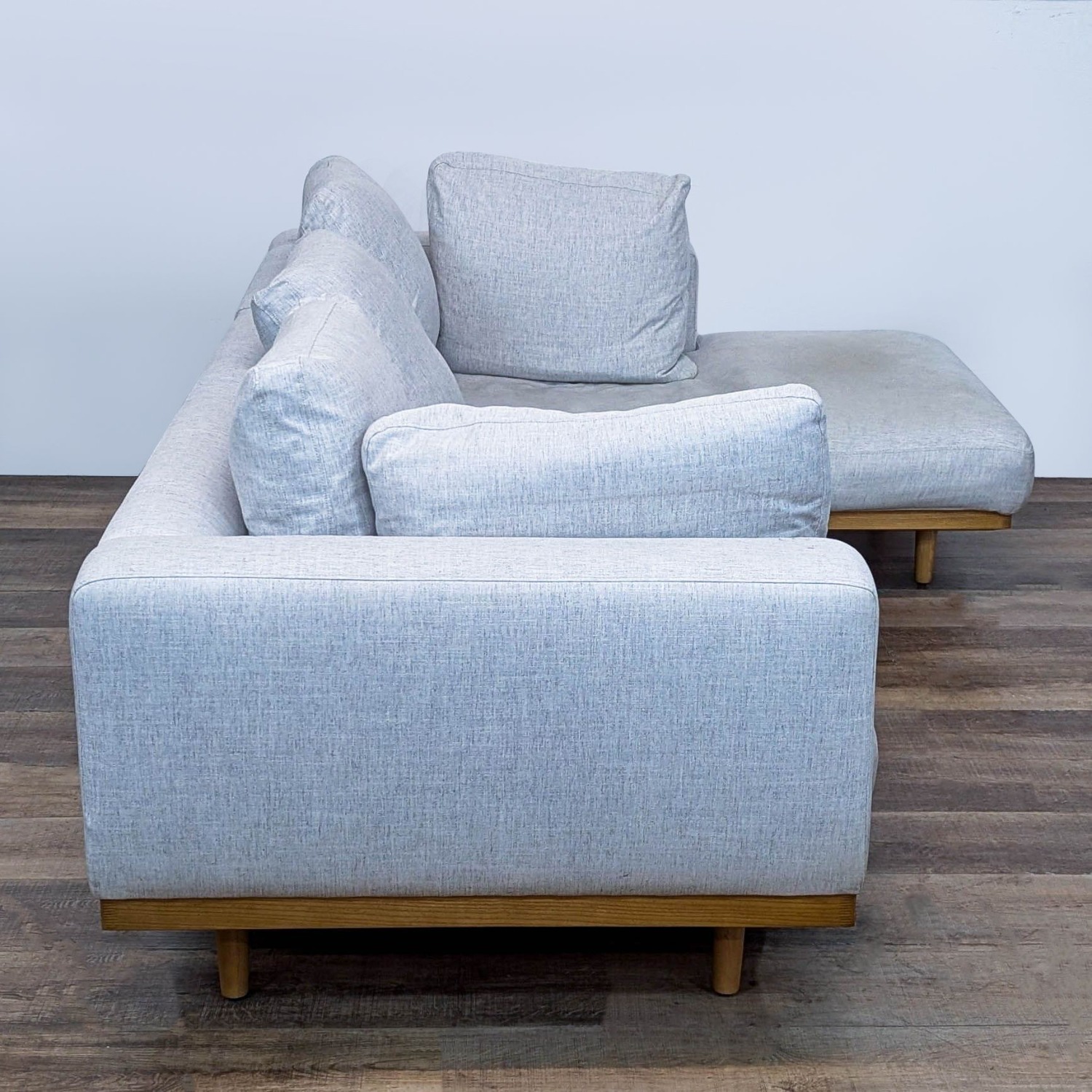 West Elm Newport 2-Piece Modern Chaise Sectional - image-3