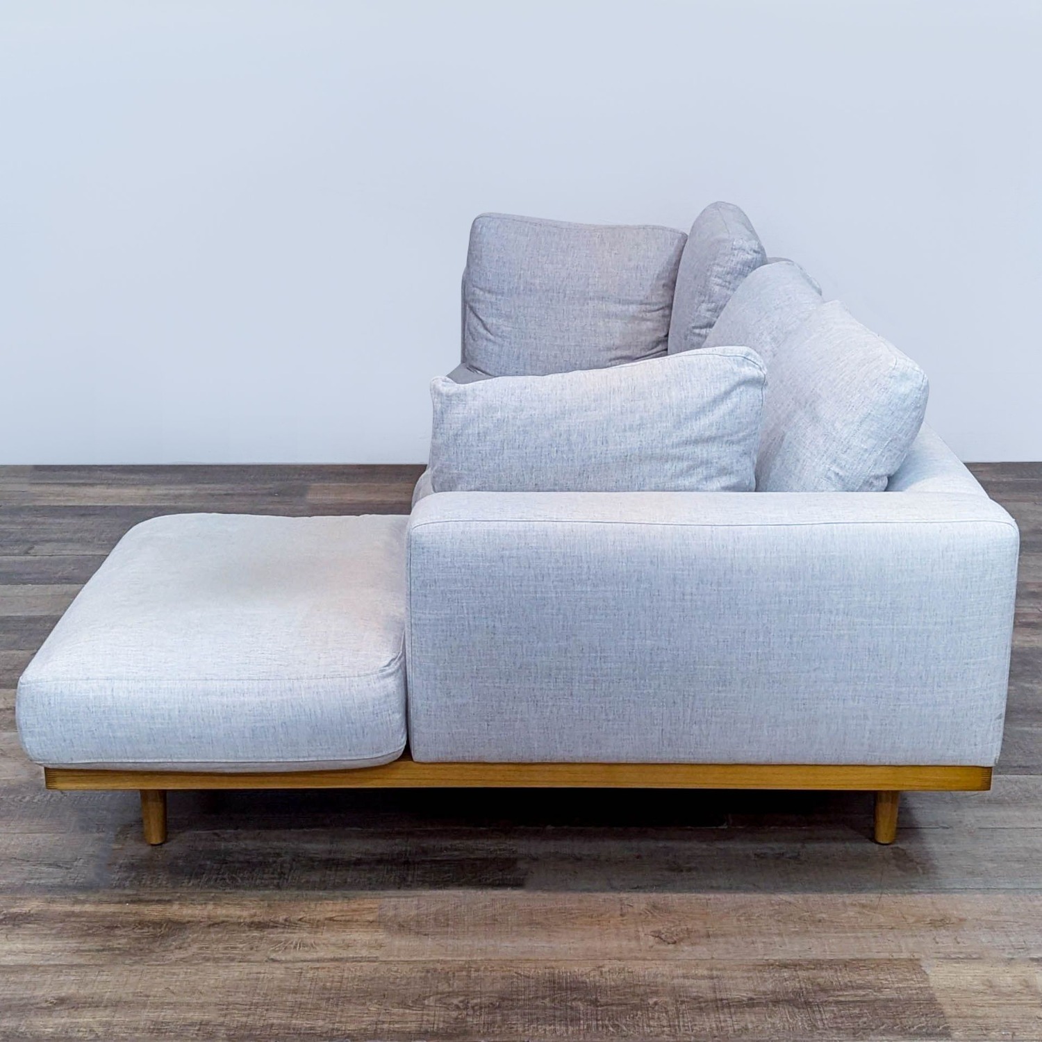 West Elm Newport 2-Piece Modern Chaise Sectional - image-5