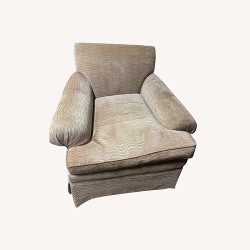 Used Henredon Natural Fabric Armchair for sale on AptDeco