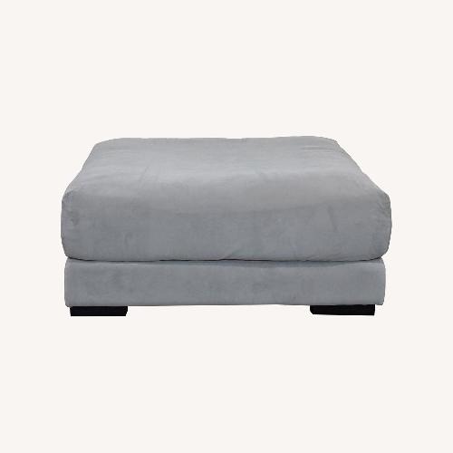 Used West Elm Dalton Ottoman for sale on AptDeco