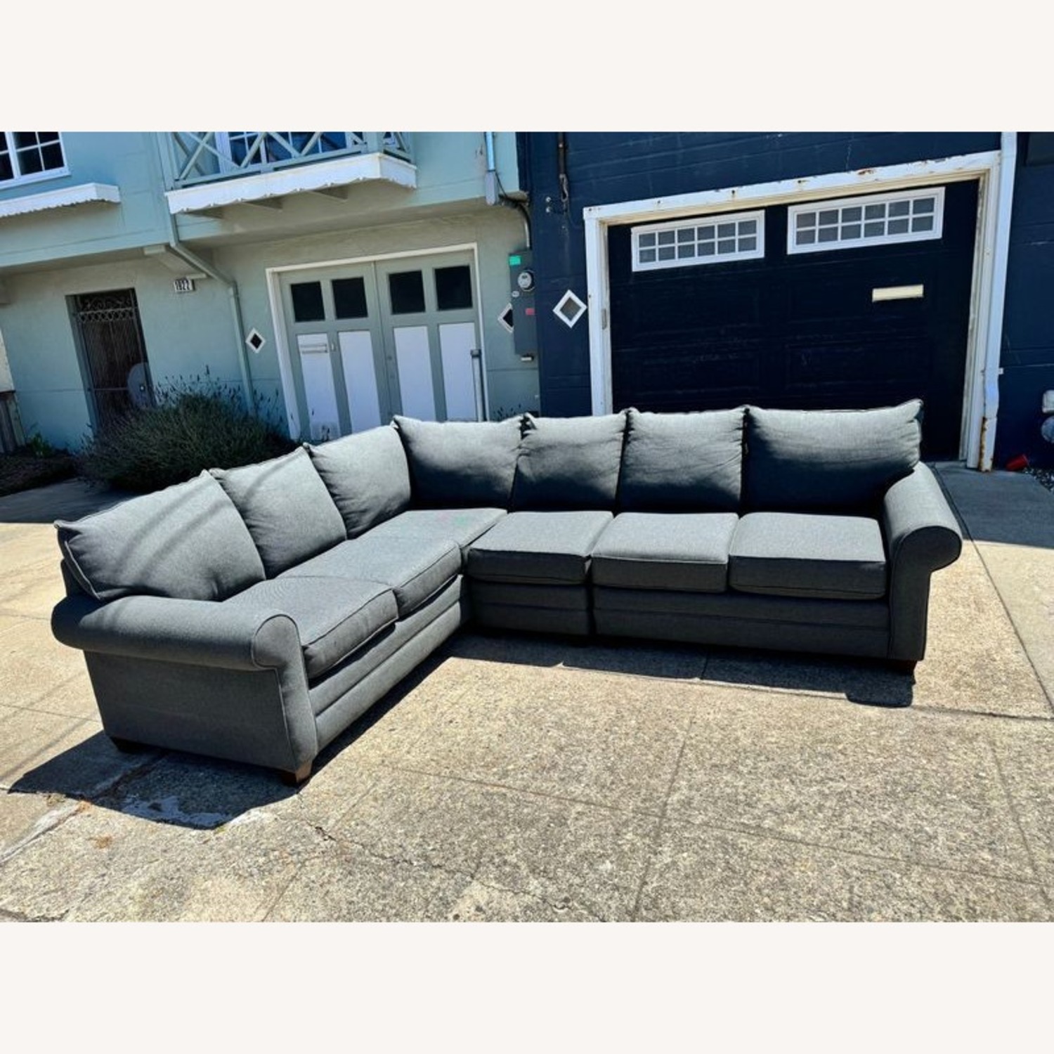 Bassett Furniture 3-Piece Alexander L-Shaped Sectional - image-9