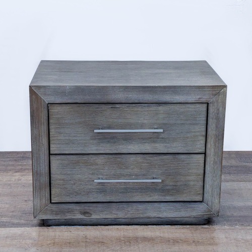 Used Joss & Main Brooks Two Drawer Nightstand for sale on AptDeco