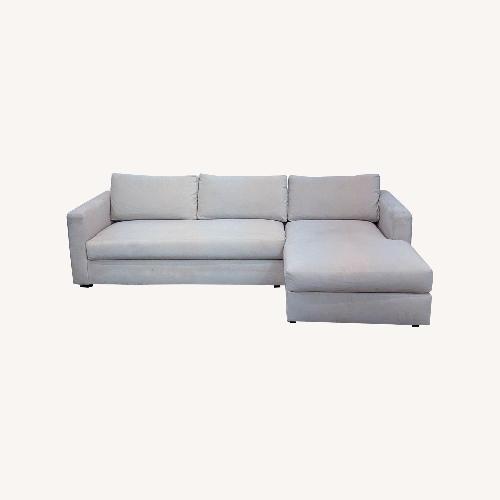 Used Pottery Barn Modern Shasta Square Sectional for sale on AptDeco