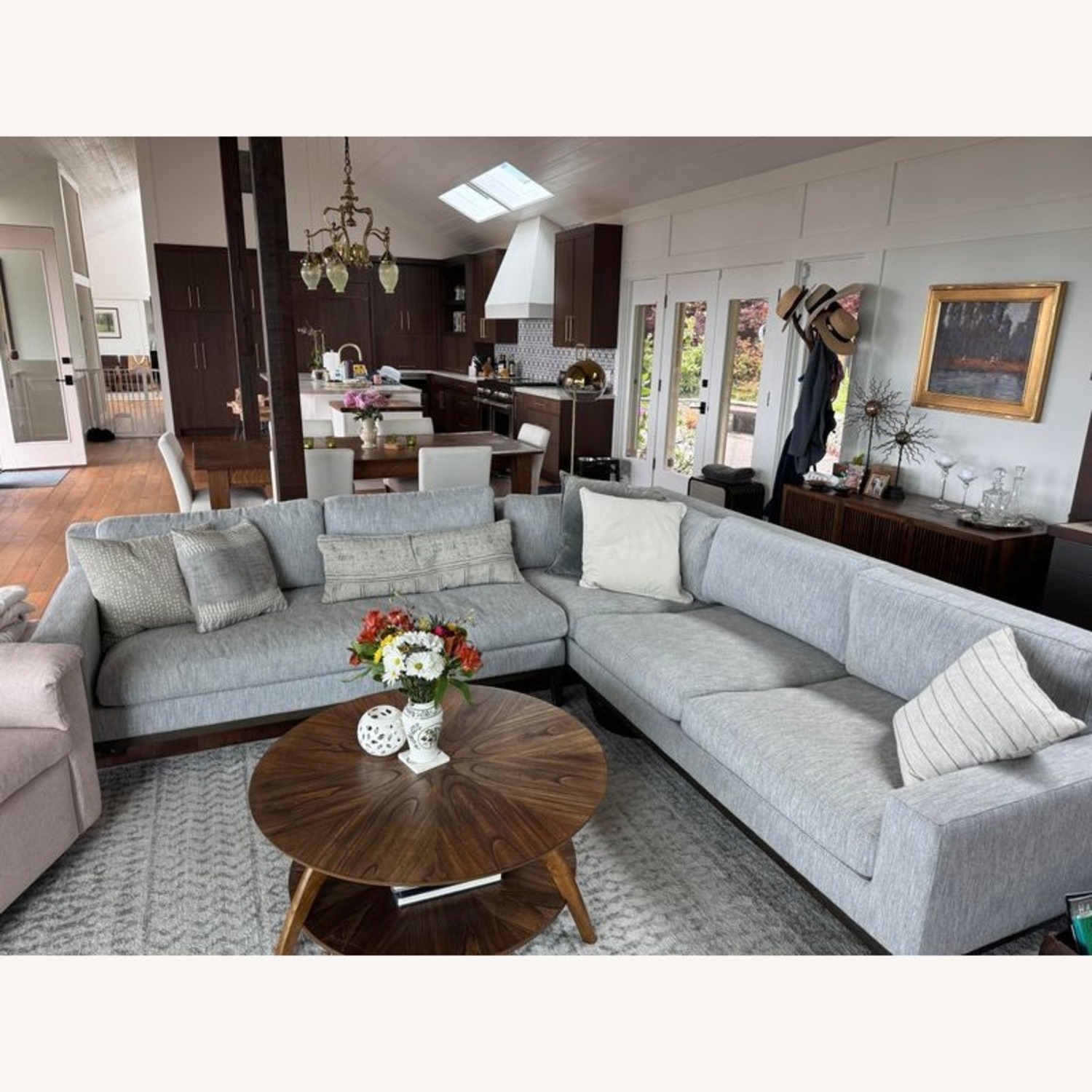 Restoration Hardware Modern Italia Sectional Sofa - image-1