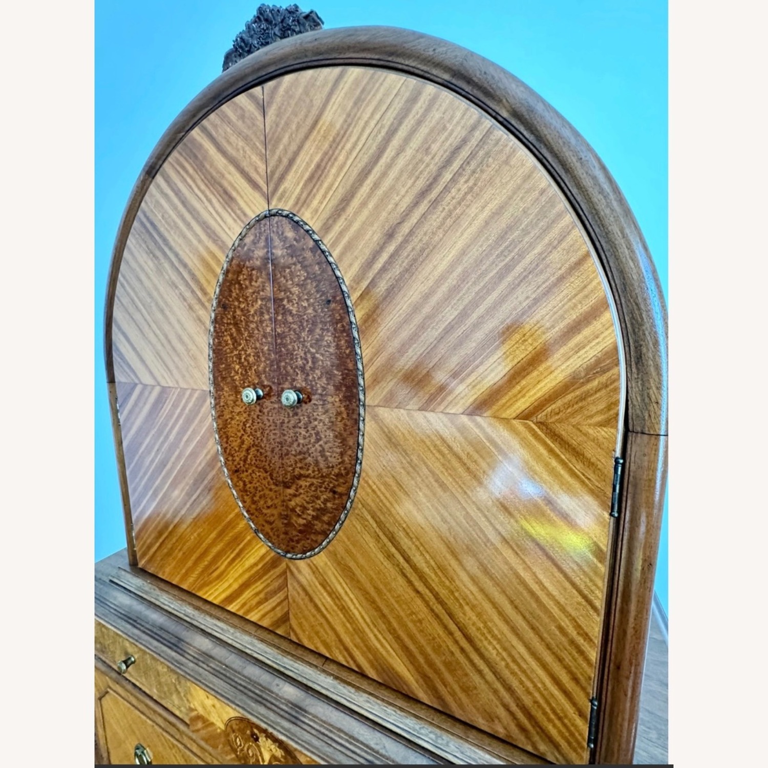 1930’s Art Deco Armoire Secretary  - image-3