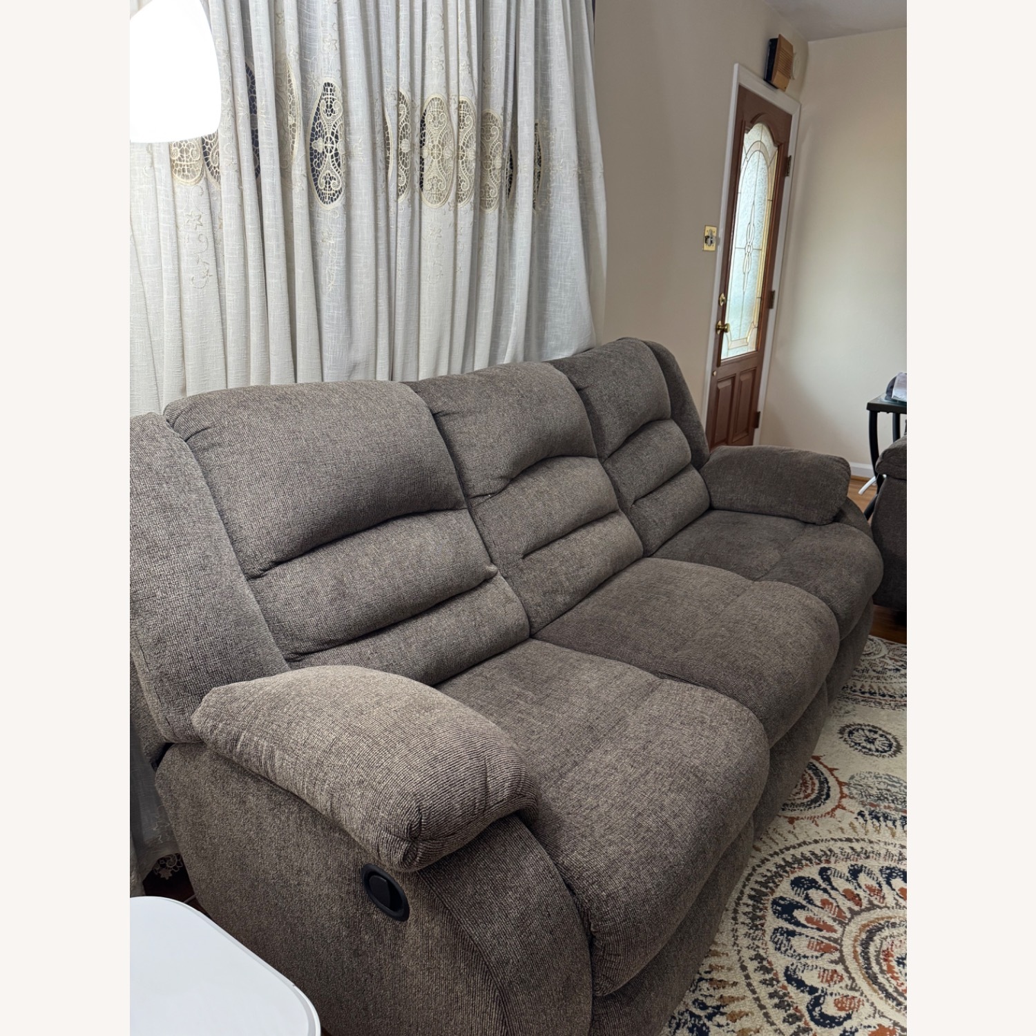 Ashley Furniture Tulen Dark Brown 3+ Seater Sofa - image-1