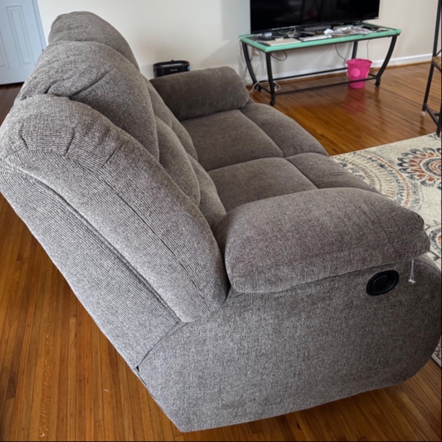 Ashley Furniture Tulen Dark Brown Loveseat - image-2