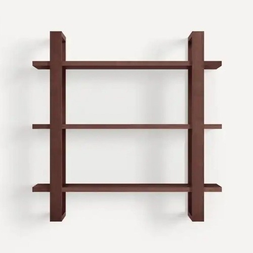 Used Burrow Index Walnut Wall Shelf for sale on AptDeco