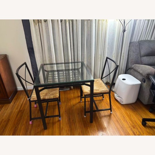 Used IKEA GRANAS Outdoor Table to Chairs Set for sale on AptDeco