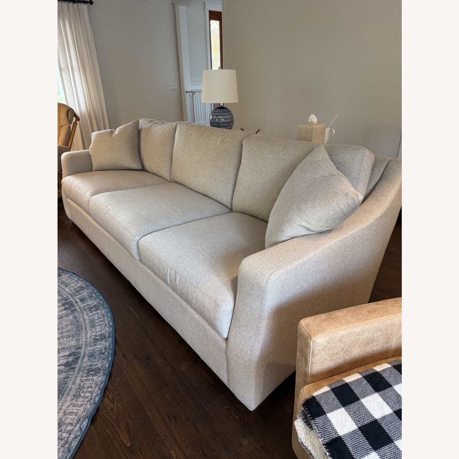 CR Laine 3-Seat Sofa (Light Gray) - image-3