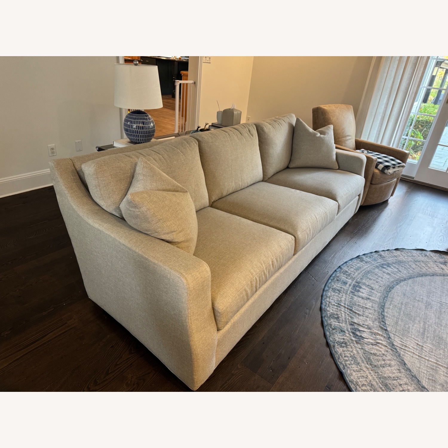 CR Laine 3-Seat Sofa (Light Gray) - image-2