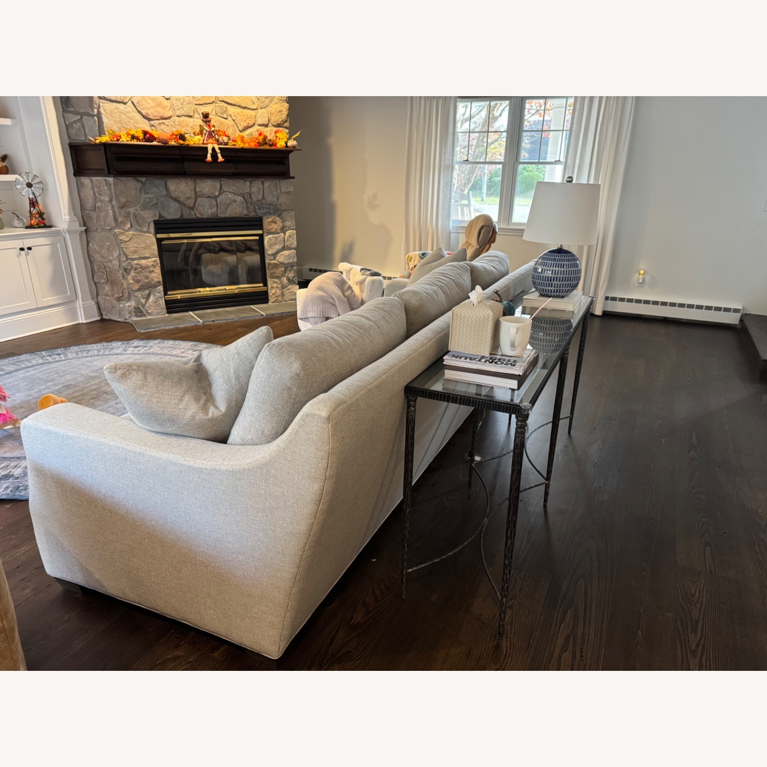 CR Laine 3-Seat Sofa (Light Gray) - image-4