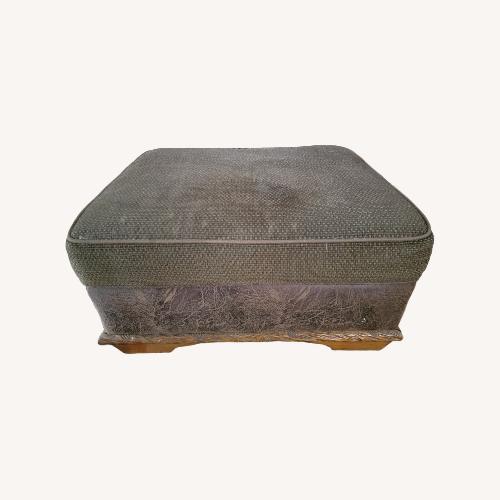 Used Modern of Marshfield Whitetail Ridge Furniture Collection Storage Ottoman for sale on AptDeco