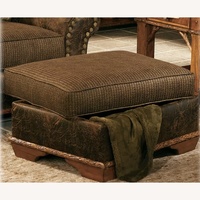 Modern of Marshfield Whitetail Ridge Furniture Collection Storage Ottoman