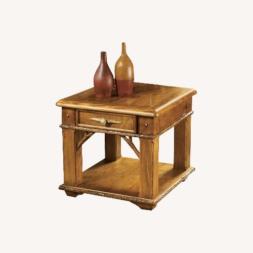 Used Marshfield Whitetail Ridge Furniture Collection Side Table for sale on AptDeco