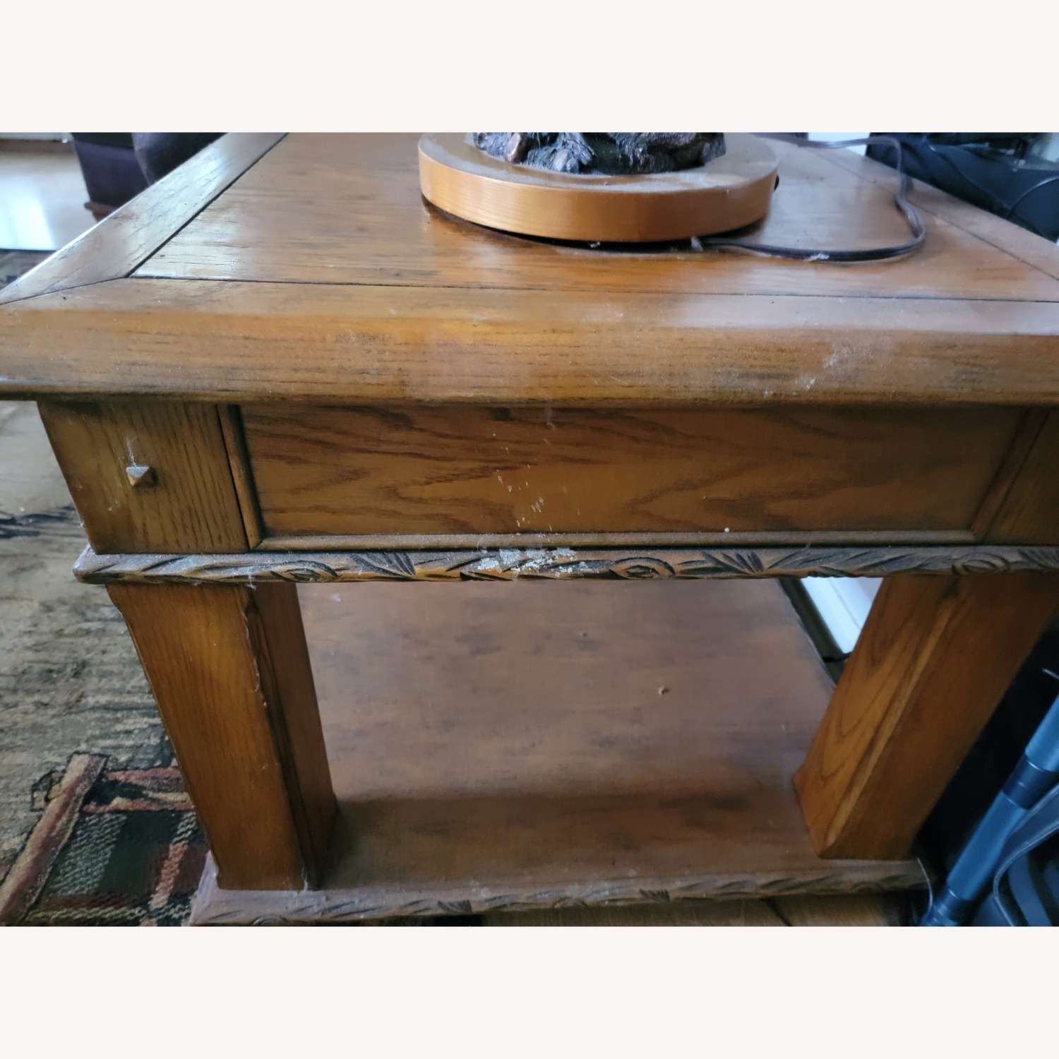 Marshfield Whitetail Ridge Furniture Collection Side Table - image-3