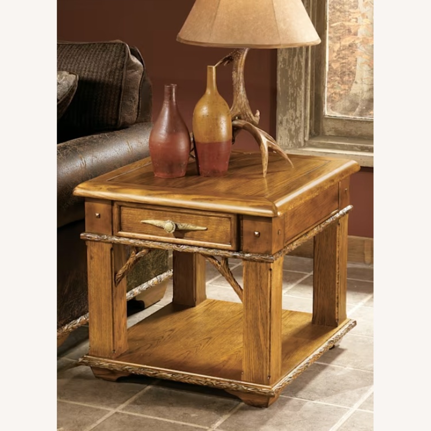 Marshfield Whitetail Ridge Furniture Collection Side Table - image-5