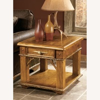 Marshfield Whitetail Ridge Furniture Collection Side Table
